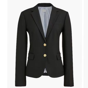 NWOT J.Crew Original Schoolboy Blazer Size 14 Black